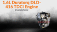 Ford Engines: 1.6L Duratorq DLD-416 TDCI Engine Hp, Reliability, and Performance